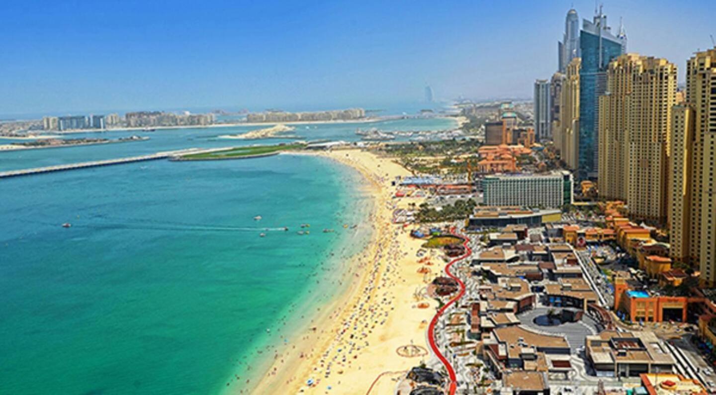 Appartement Premium 3Br! Partial Sea-View - Amwaj à Dubaï Extérieur photo